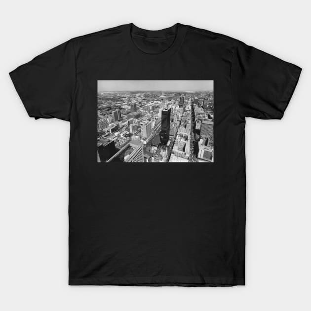 Vintage Johannesburg Skyline T-Shirt by In Memory of Jerry Frank